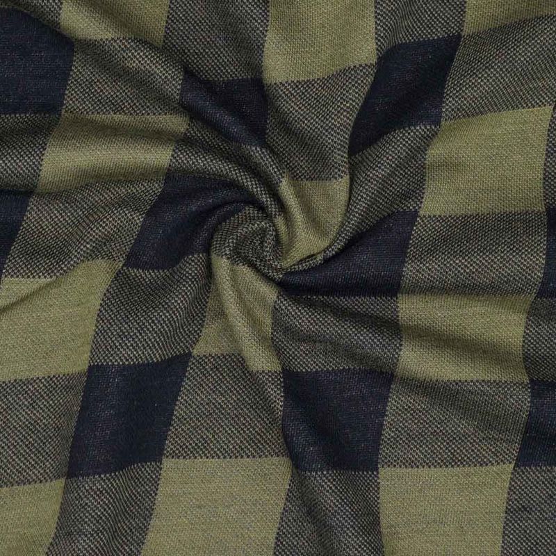 FITWARM PIJAMA BUFFALO PLAID NEGRO/VERDE7