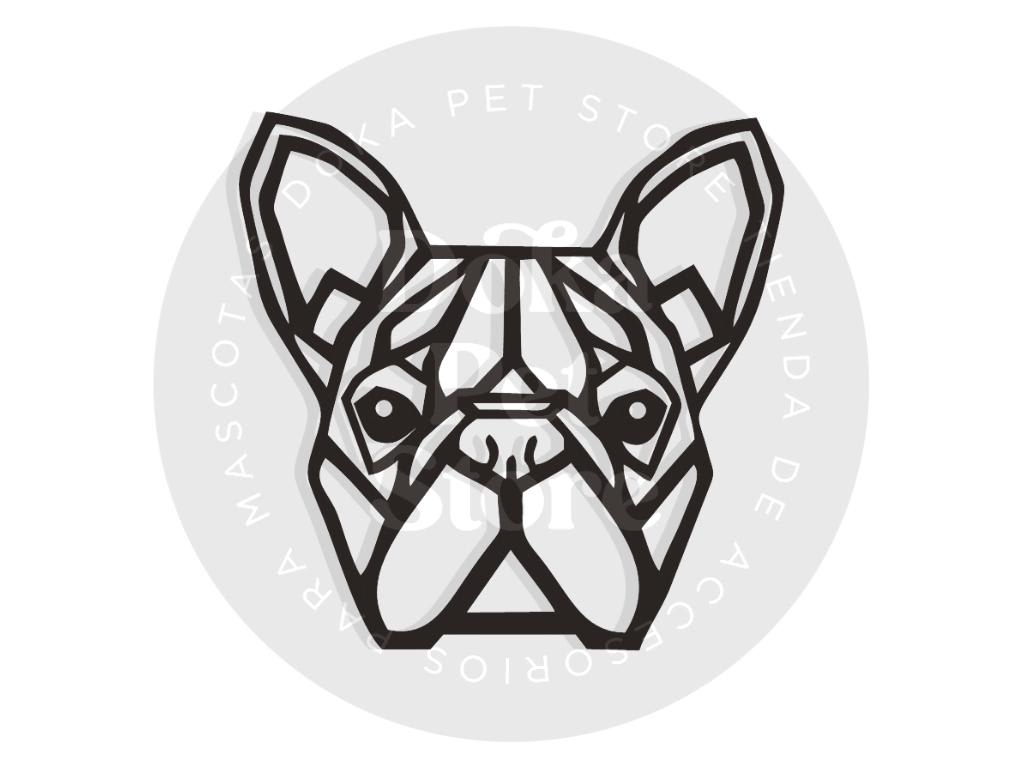 GEOMÉTRICO BULLDOG FRANCÉS 12
