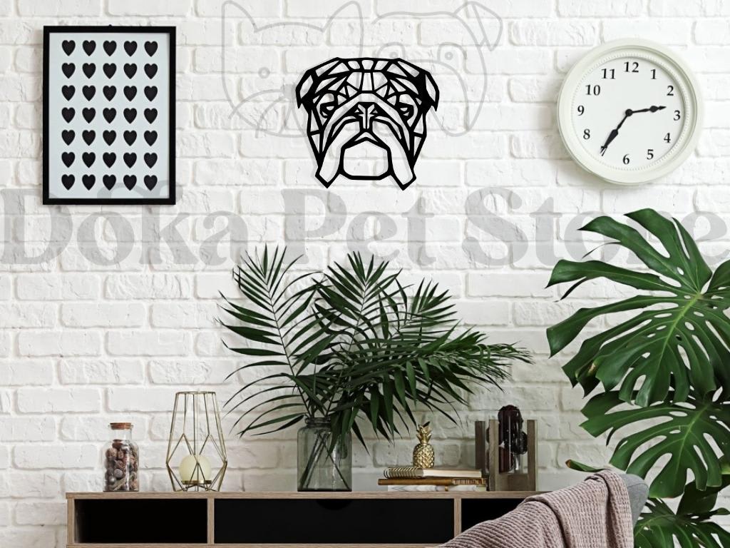 GEOMÉTRICO BULLDOG INGLÉS 12