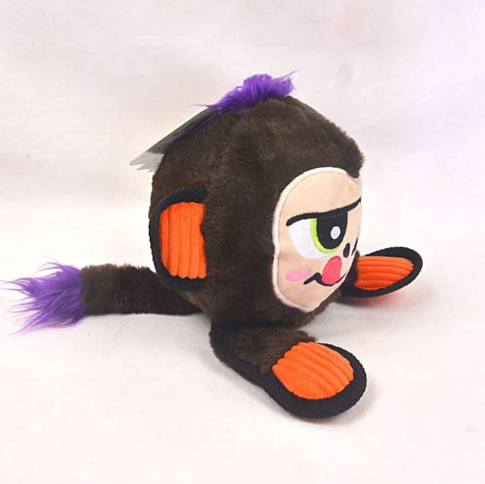 GIGWI JUMBALL PLUSH MONO - Pelota con cobertura de peluche con texturas2
