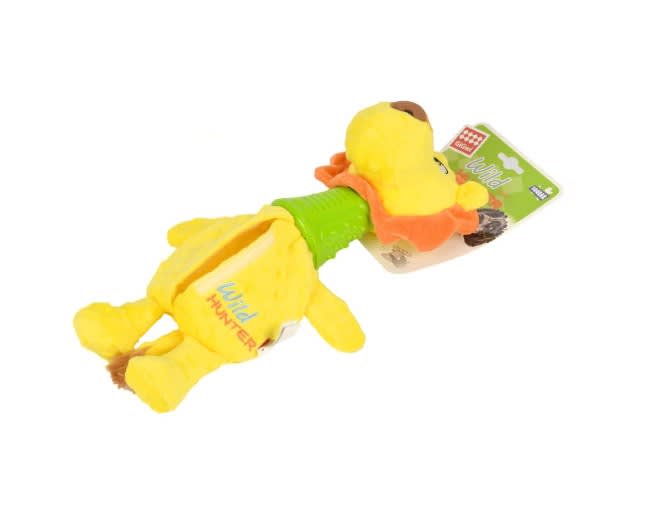 LEÓN WILD HUNTER GIGWI - Juguete con sonido crujiente2