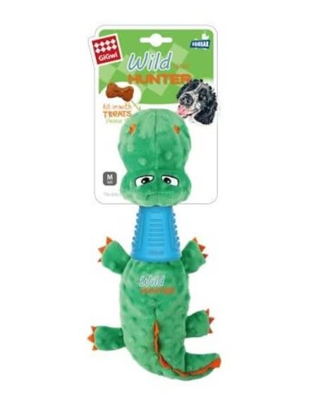 COCODRILO WILD HUNTER GIGWI - Juguete con sonido crujiente1