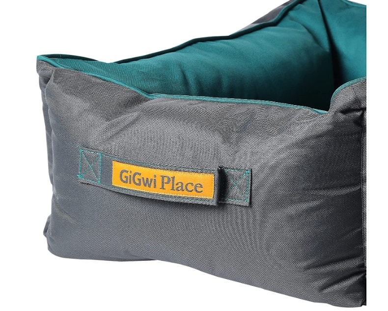 GIGWI GIG PLACE SOFT BED CANVAS, TPR GREEN & GRAY2