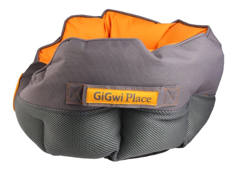 GIGWI GIG PLACE SOFT BED CANVAS, TPR GRAY&ORANGE4