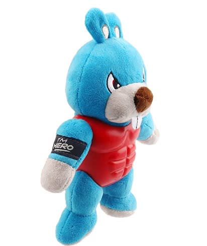 GIGWI I´M HERO CONEJO - Peluche 2 texturas + Chirriador3