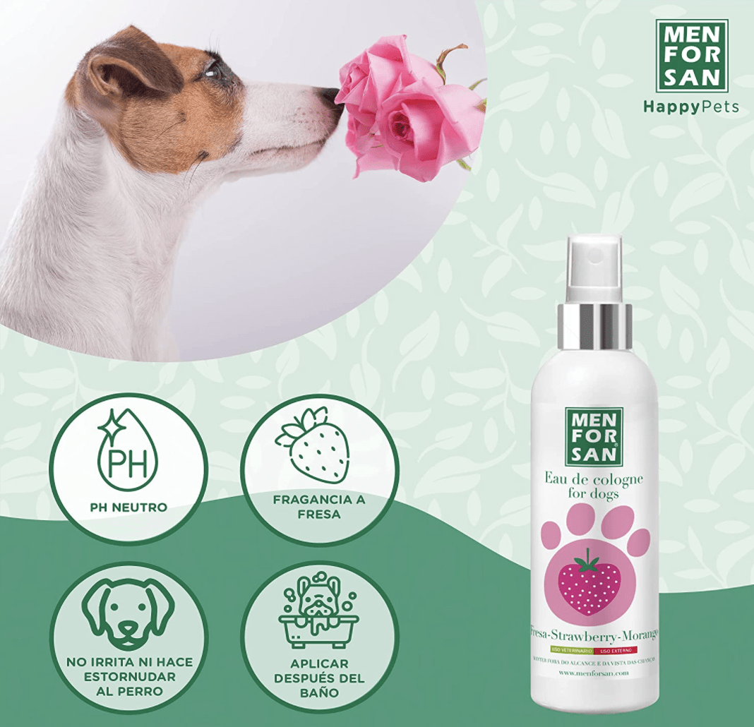 Men For San colonia FRESA para perros 125ML2