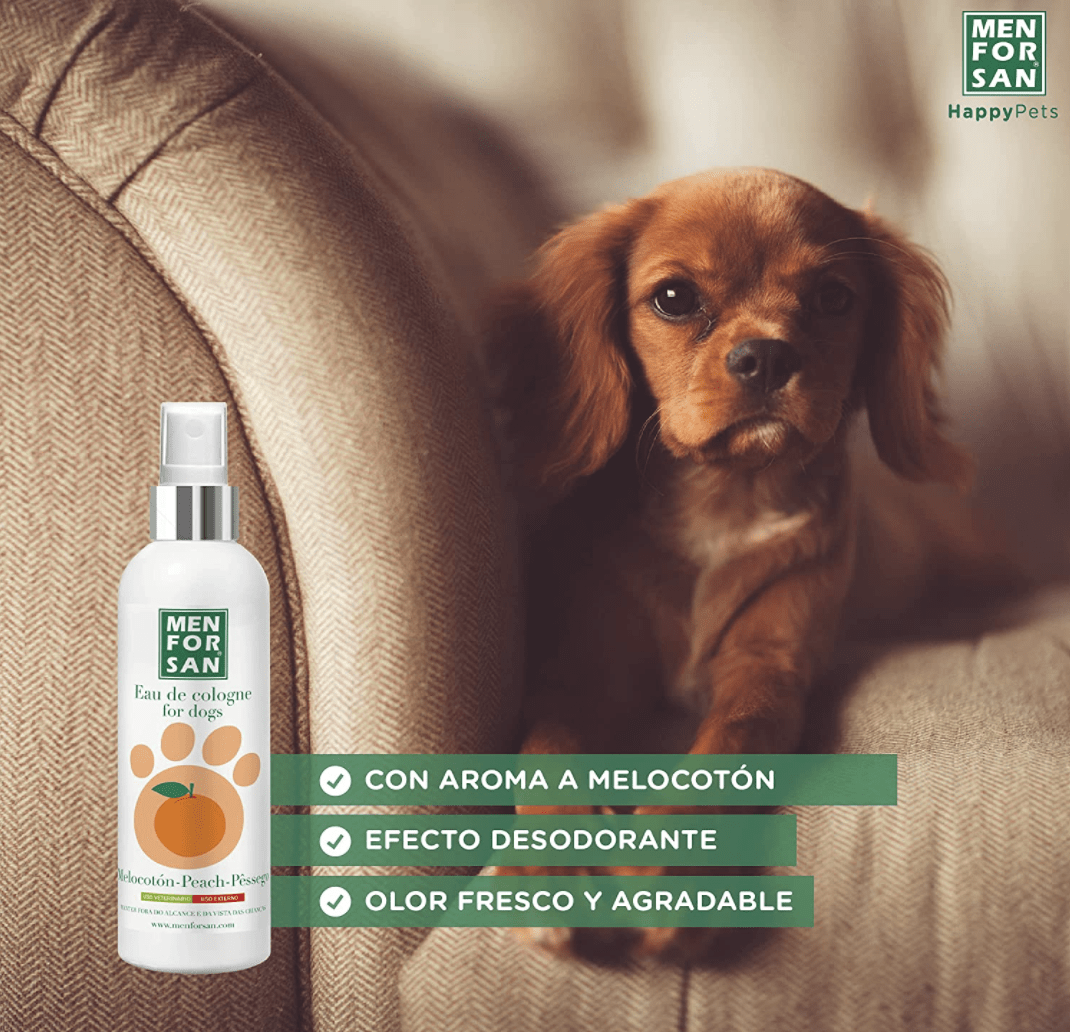 Men For San colonia MELOCOTON para perros 125ML3