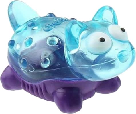 GIGWI SUPPA PUPPA GATO - MORDEDOR (AZUL/MORADO)3