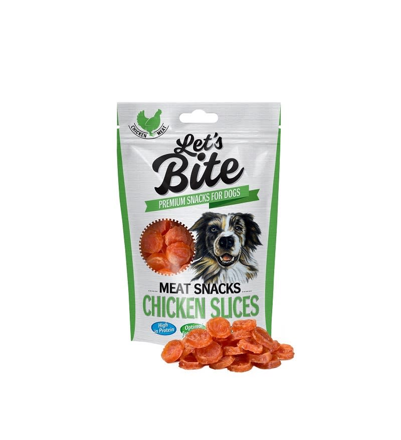 Brit Lets Bite Chicken Slices 80 gr1