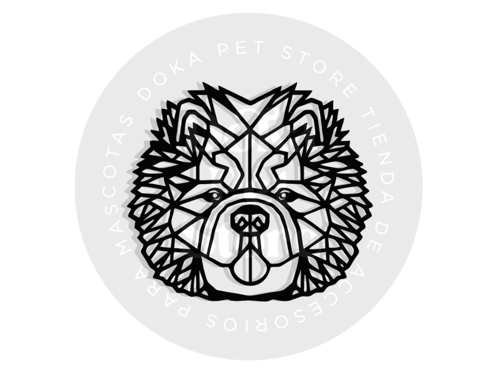 GEOMÉTRICO CHOW CHOW 1