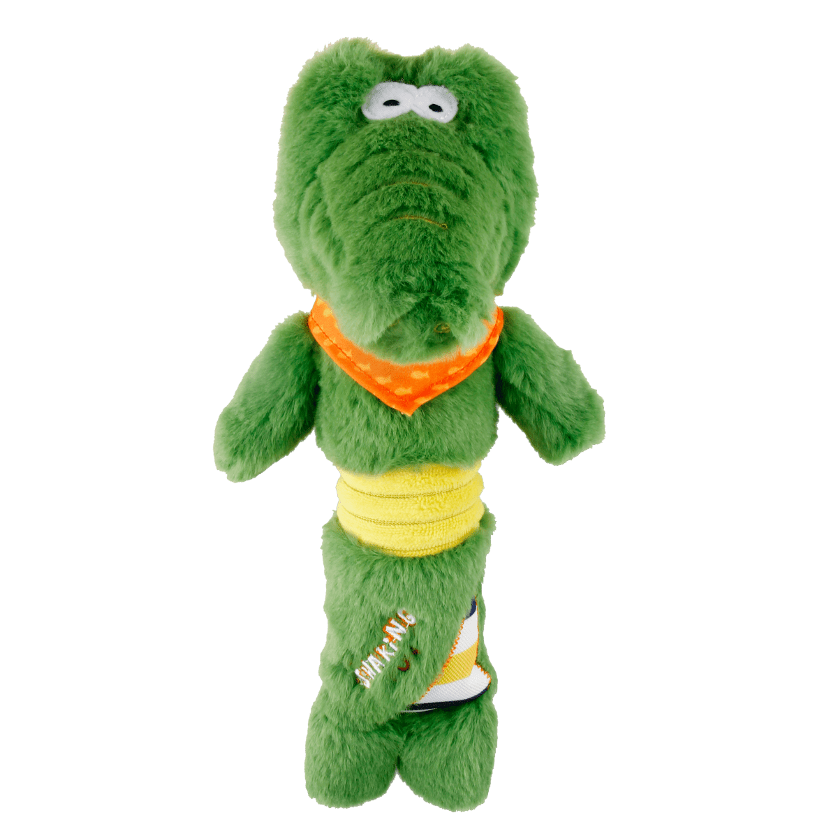 SHAKING FUN COCODRILO GIGWI - Juguete con chirriador interior para sacudir o presionar1