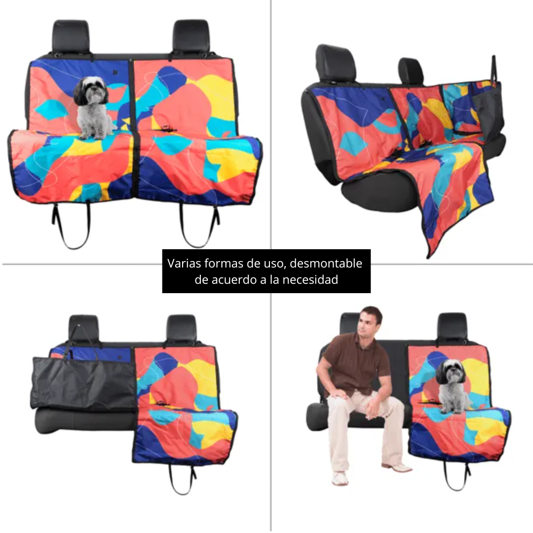 CACHORREIROS COBERTOR DE ASIENTO PARA AUTO DOGE5