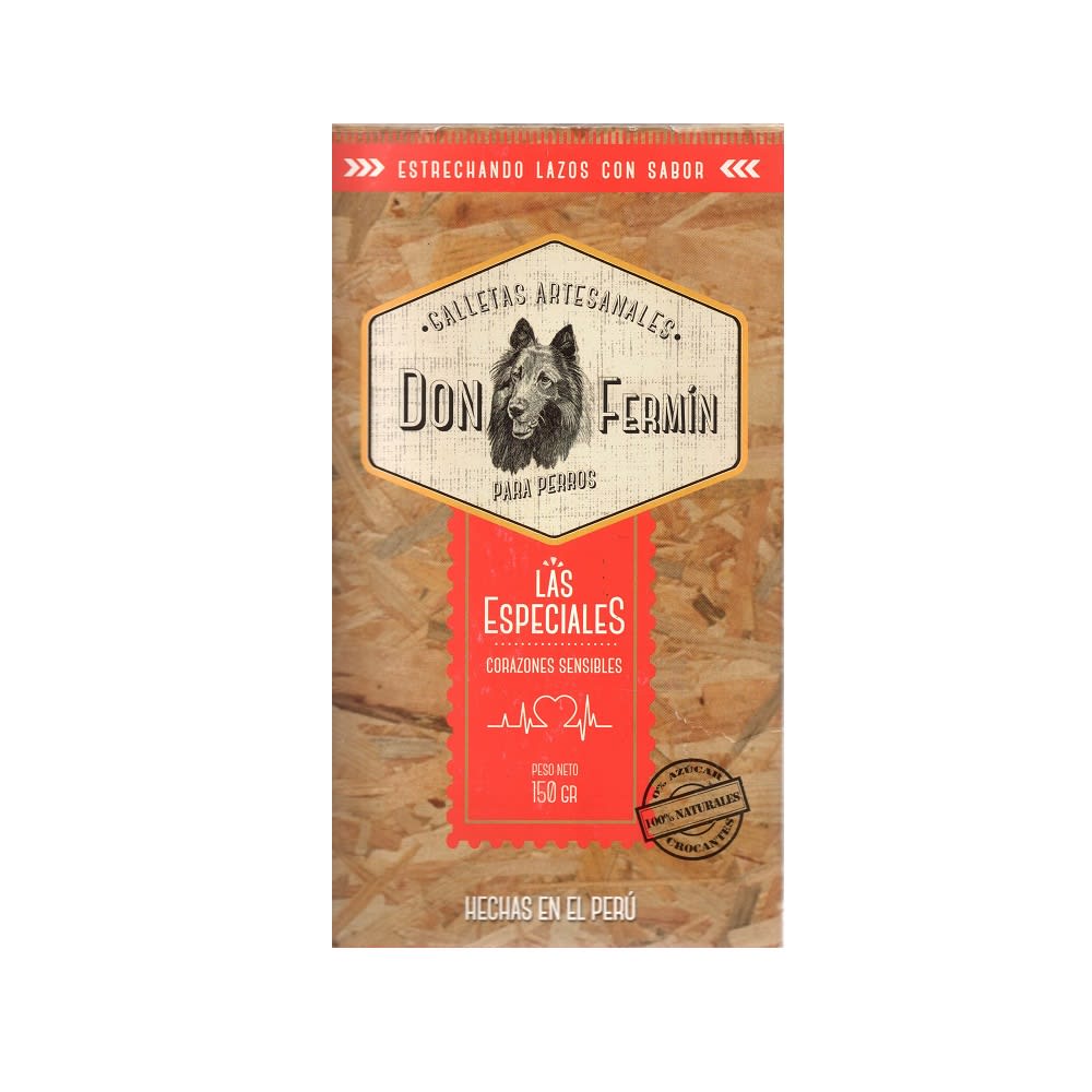 DON FERMIN LAS ESPECIALES CORAZONES SENSIBLES 150 GR1