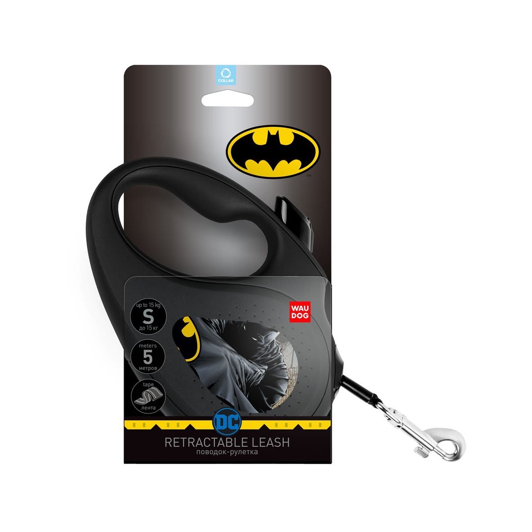 WAUDOG CORREA RETRACTIL BATMAN BLACK2