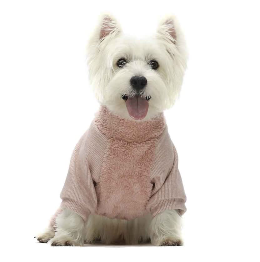 FITWARM ABRIGO FUZZY ROSADO CUELLO TORTUGA2