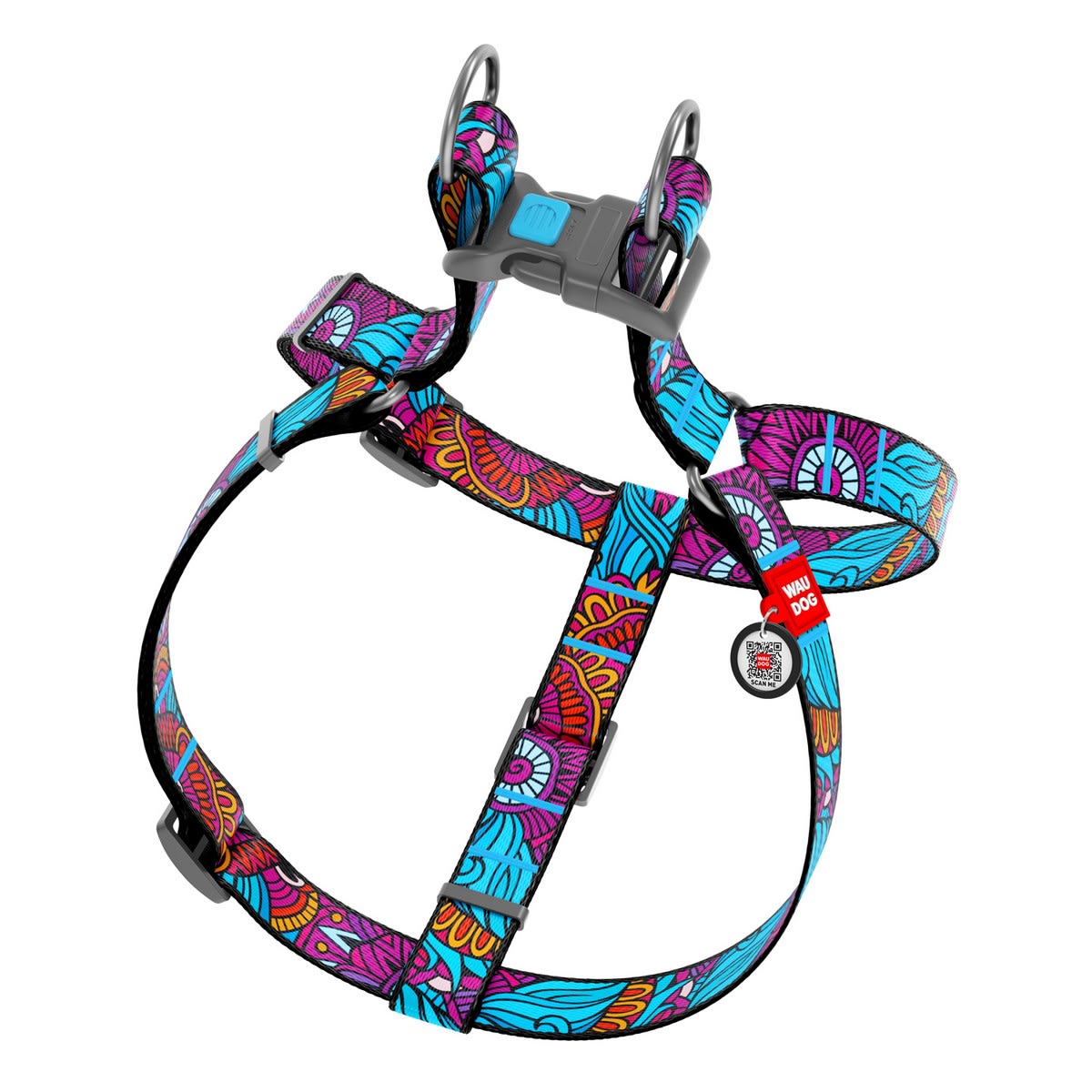 WAUDOG ARNES SUMMER - HEBILLA FASTEX - PLACA QR3
