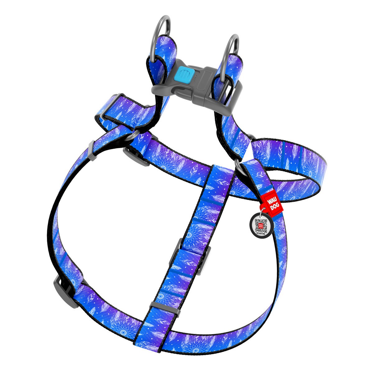 WAUDOG ARNES DREAMCATCHER - HEBILLA FASTEX - PLACA QR3