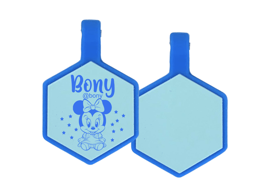 PLACA DE IDENTIFICACIÓN HEXÁGONO - BABY MINIE14