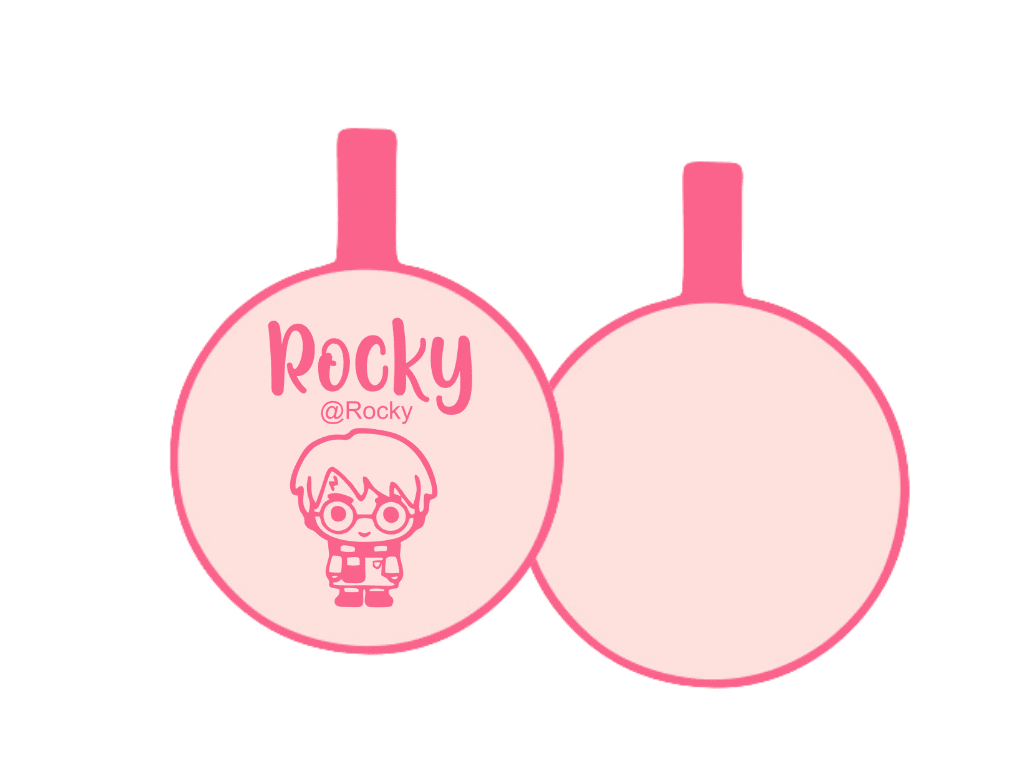 PLACA DE IDENTIFICACIÓN CIRCULO - HARRY POTTER14