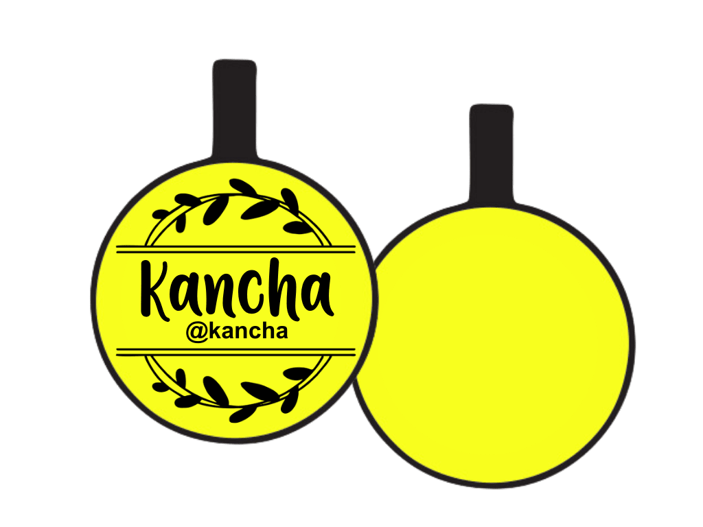 PLACA DE IDENTIFICACIÓN CIRCULO - CORONA DE FLORES6