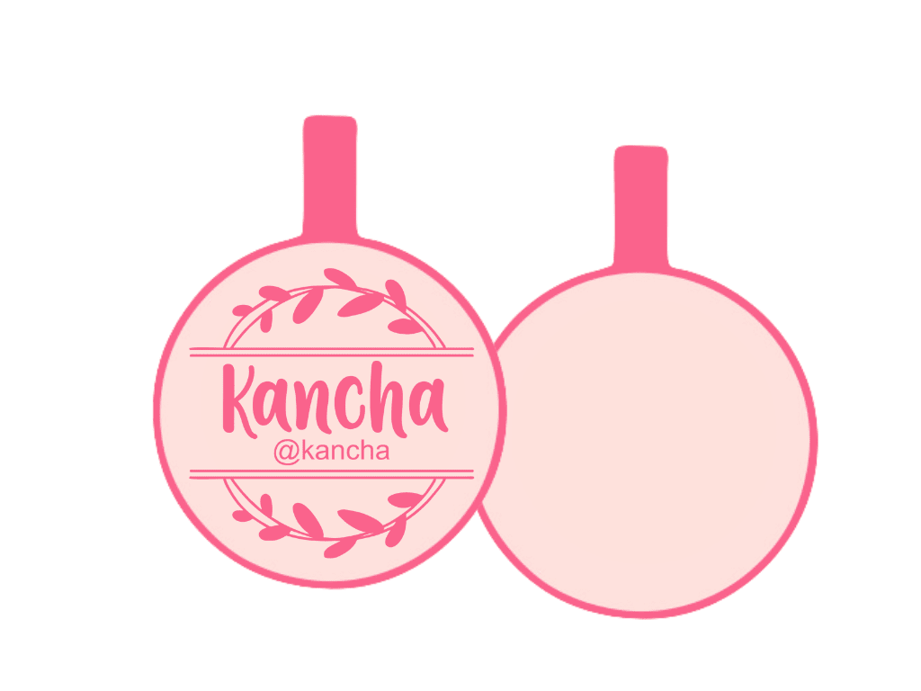 PLACA DE IDENTIFICACIÓN CIRCULO - CORONA DE FLORES14