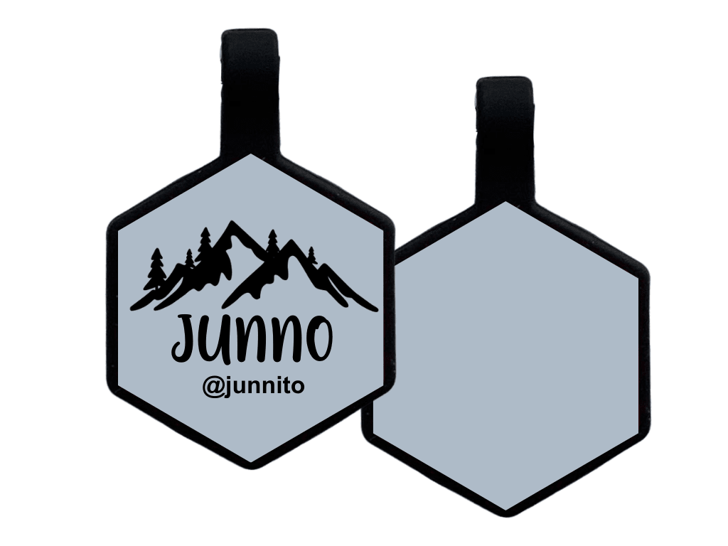 PLACA DE IDENTIFICACIÓN HEXÁGONO - AVENTURA EN MONTAÑA5