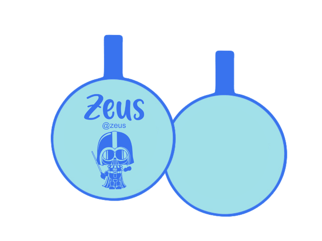 PLACA DE IDENTIFICACIÓN CIRCULO - DARTH VADER13