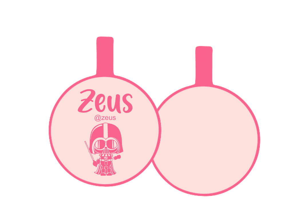 PLACA DE IDENTIFICACIÓN CIRCULO - DARTH VADER14