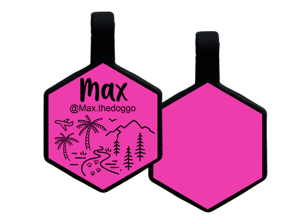 PLACA DE IDENTIFICACIÓN HEXÁGONO - VIVAN LOS VIAJES5