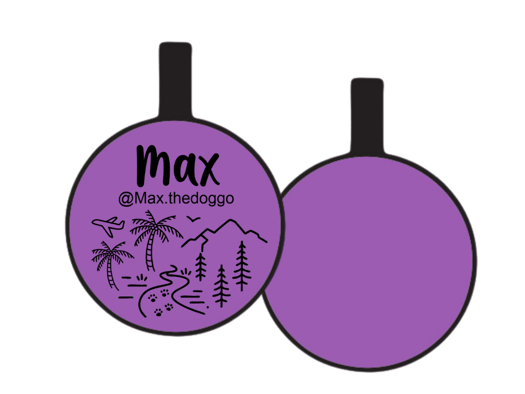 PLACA DE IDENTIFICACIÓN CIRCULO - VIVAN LOS VIAJES9