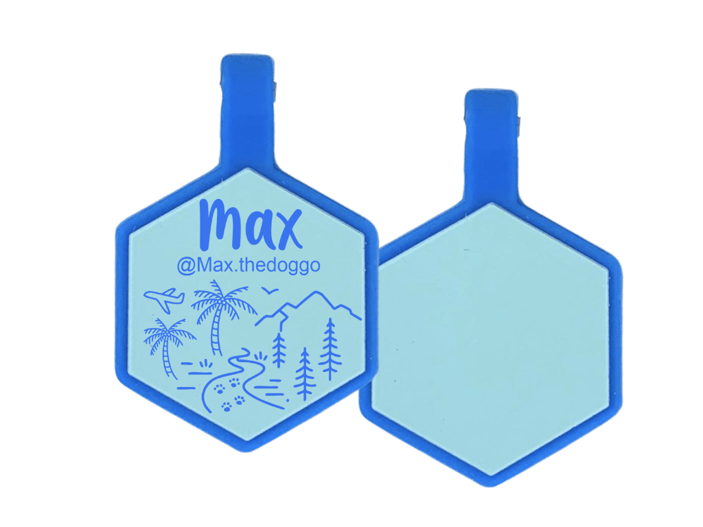 PLACA DE IDENTIFICACIÓN HEXÁGONO - VIVAN LOS VIAJES13