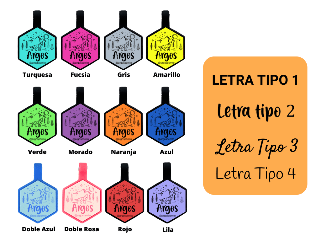 PLACA DE IDENTIFICACIÓN HEXÁGONO - AULLIDO NOCTURNO2