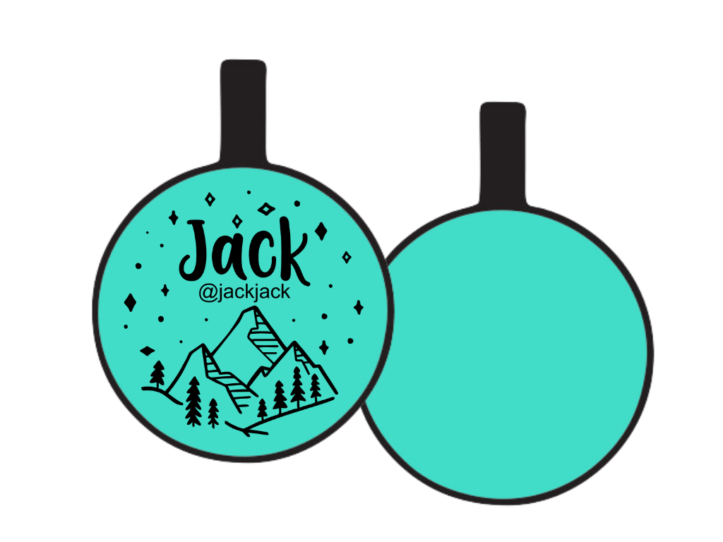 PLACA DE IDENTIFICACIÓN CIRCULO - MONTAÑAS4