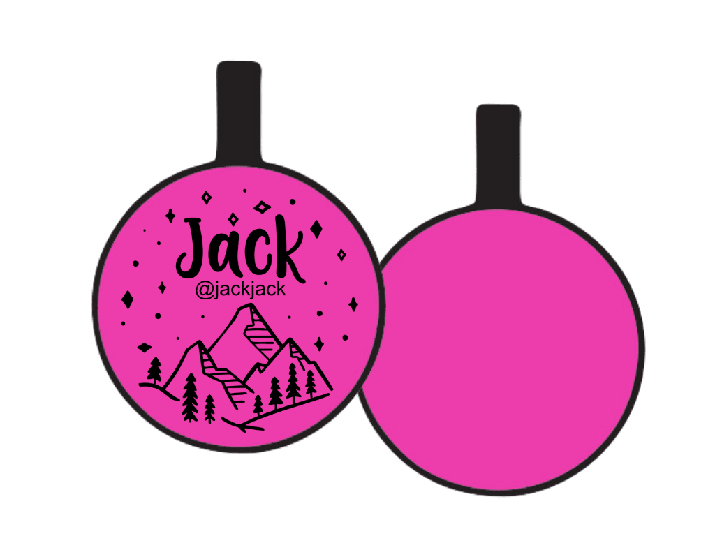 PLACA DE IDENTIFICACIÓN CIRCULO - MONTAÑAS5