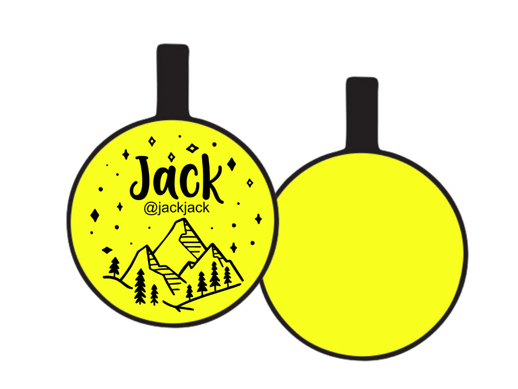 PLACA DE IDENTIFICACIÓN CIRCULO - MONTAÑAS13