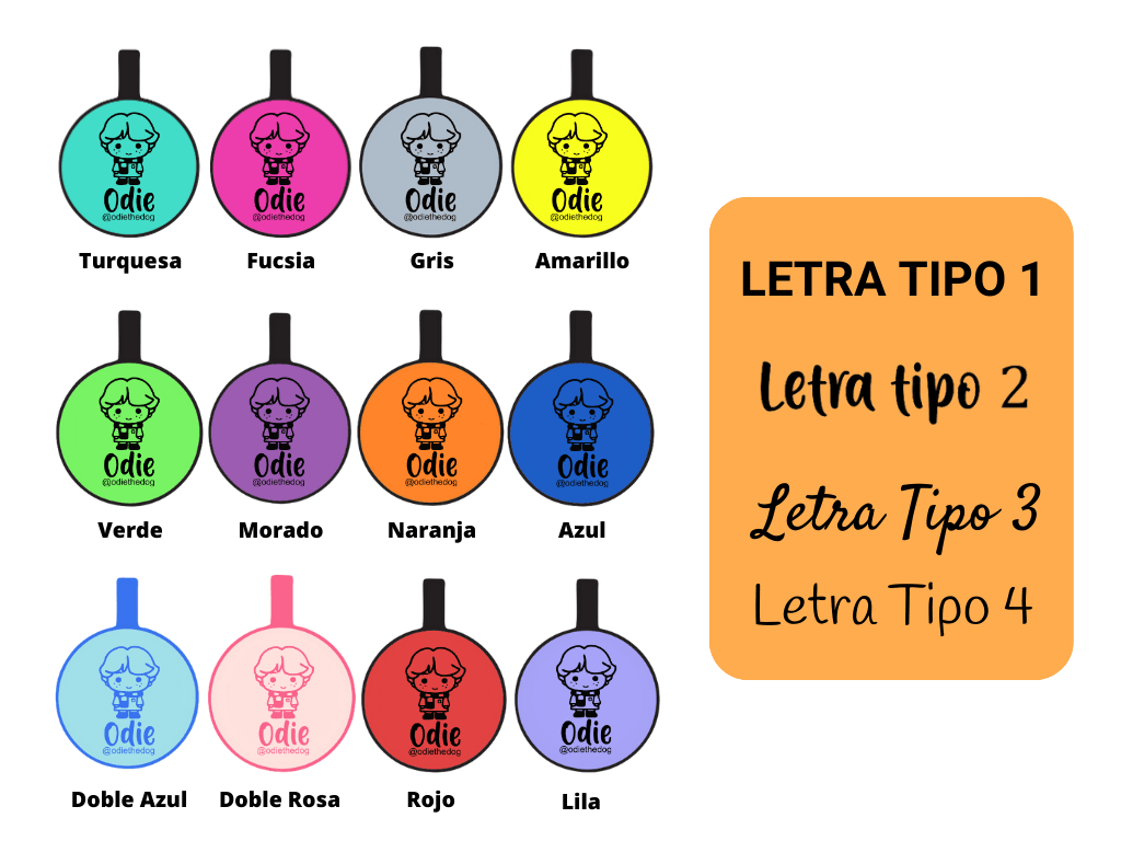 PLACA DE IDENTIFICACIÓN CIRCULO - RON WESLEY2