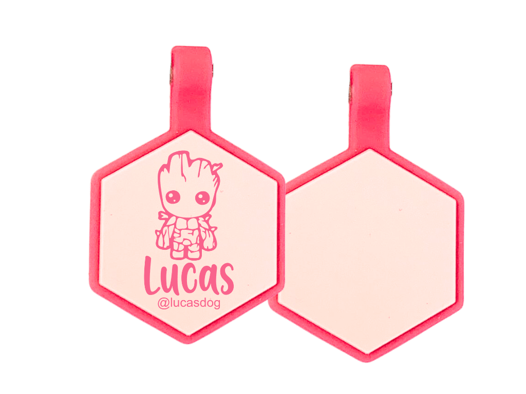 PLACA DE IDENTIFICACIÓN HEXÁGONO - GROOT14