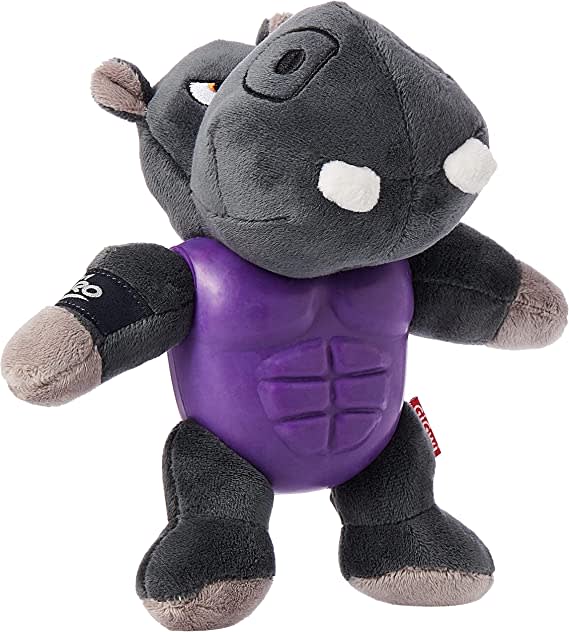 GIGWI I´M HERO HIPOPÓTAMO - Peluche 2 texturas + Chirriador3