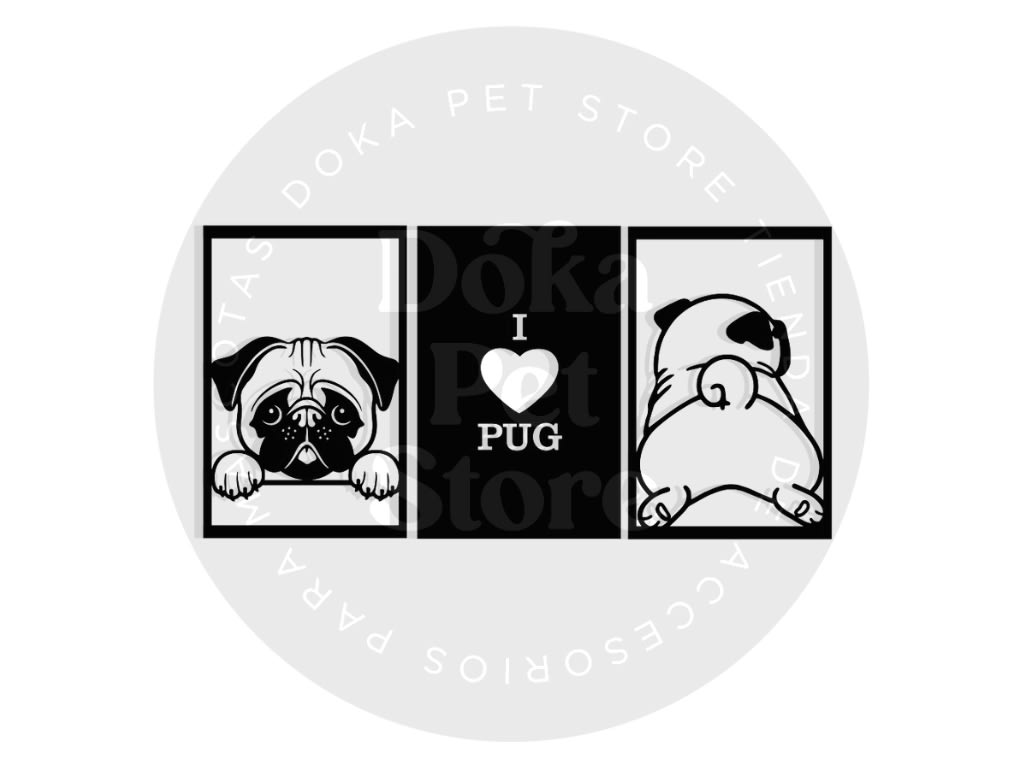 I LOVE PUG 1