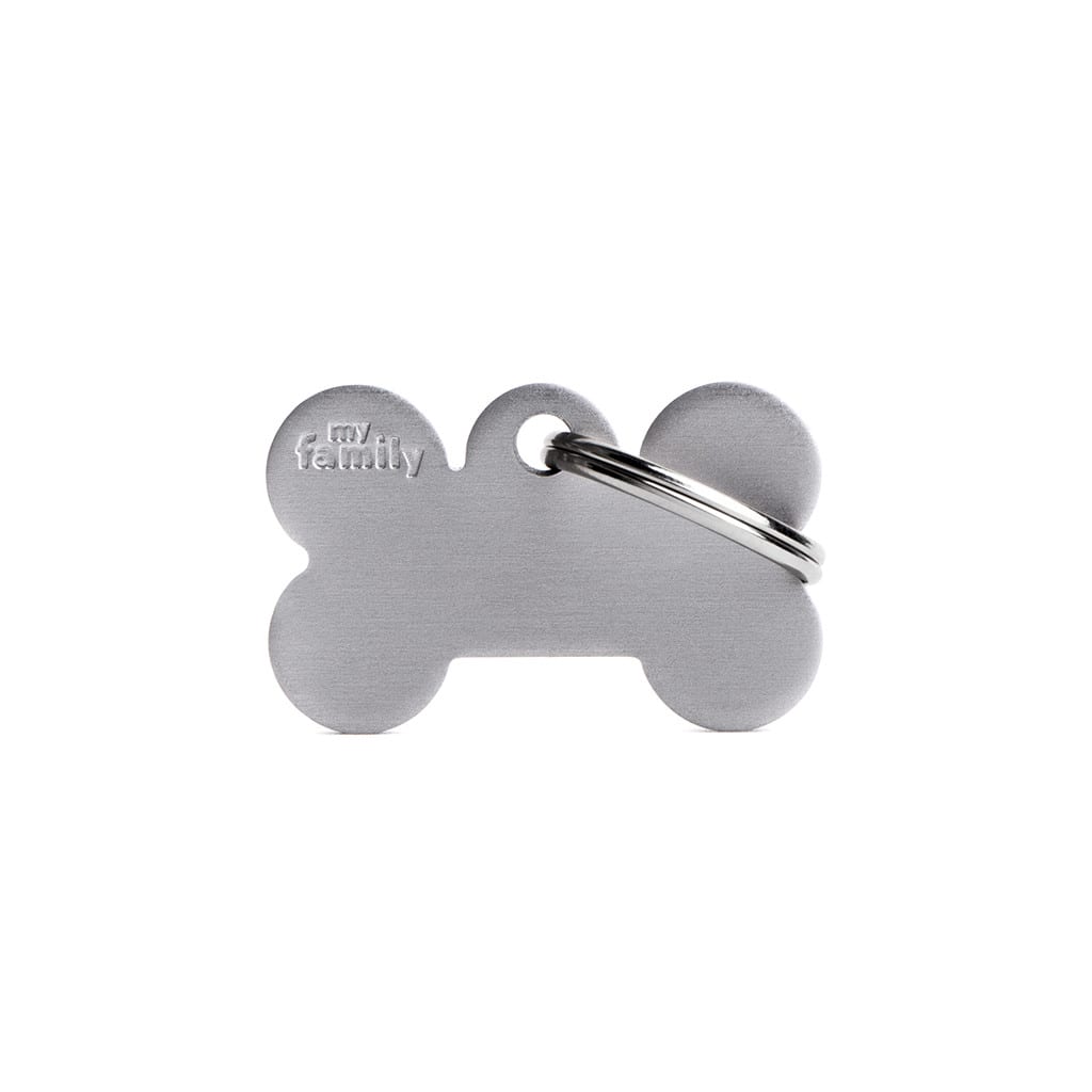 MY FAMILY PLACA ALUMINIO HUESITO GRIS MATE2