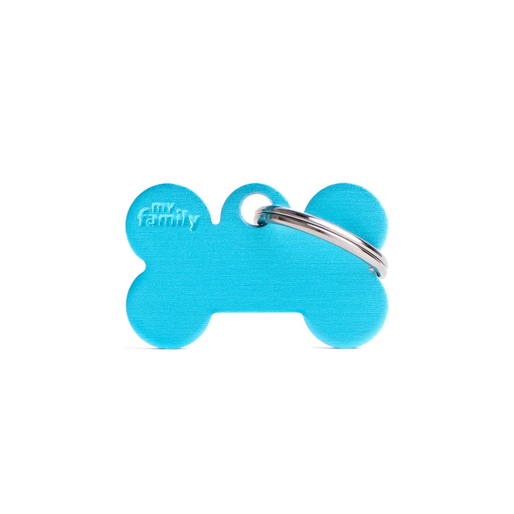 MY FAMILY PLACA ALUMINIO HUESITO LIGHT BLUE1