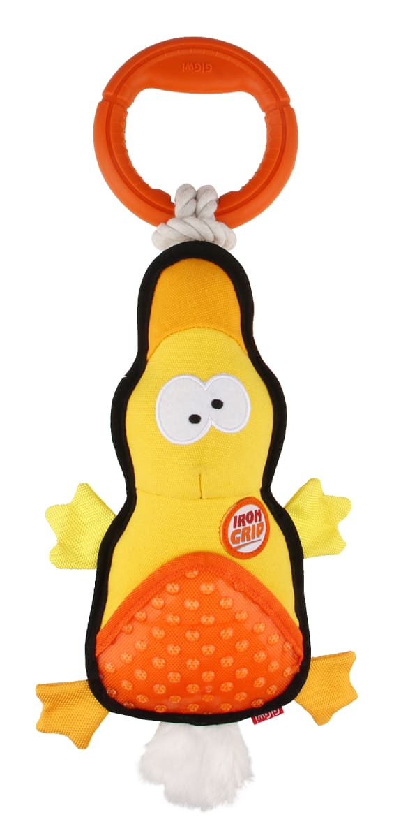 IRON GRIP PATO - Juguete jalador con mango de TPR3