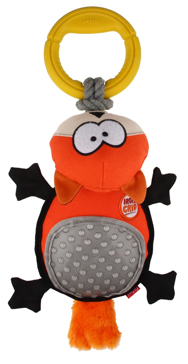 IRON GRIP ZORRO - Juguete jalador con mango de TPR3