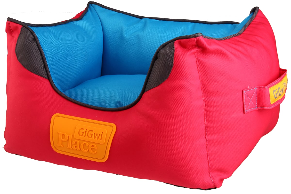 GIGWI GIG PLACE SOFT BED CANVAS, TPR FUCHSIA & LIGHT BLUE4