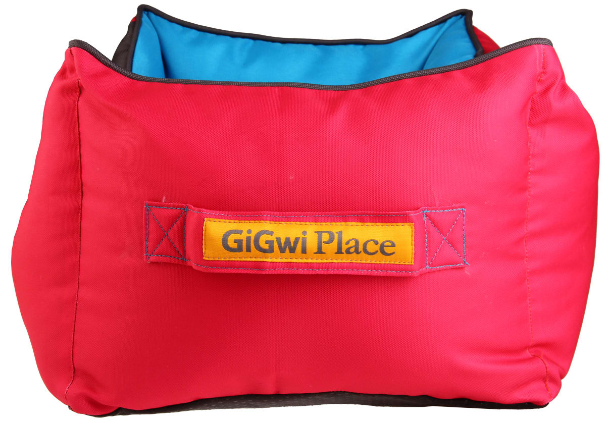 GIGWI GIG PLACE SOFT BED CANVAS, TPR FUCHSIA & LIGHT BLUE2