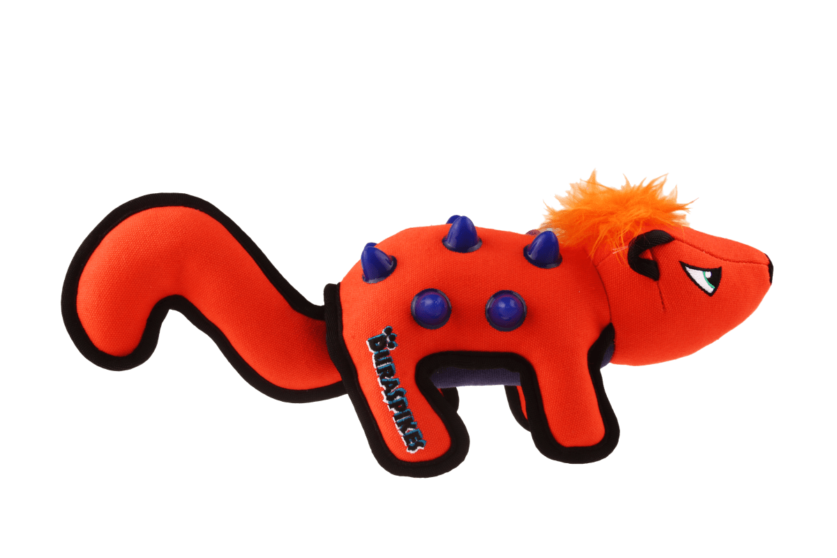 GIGWI DURASPIKES MAPACHE NARANJA5