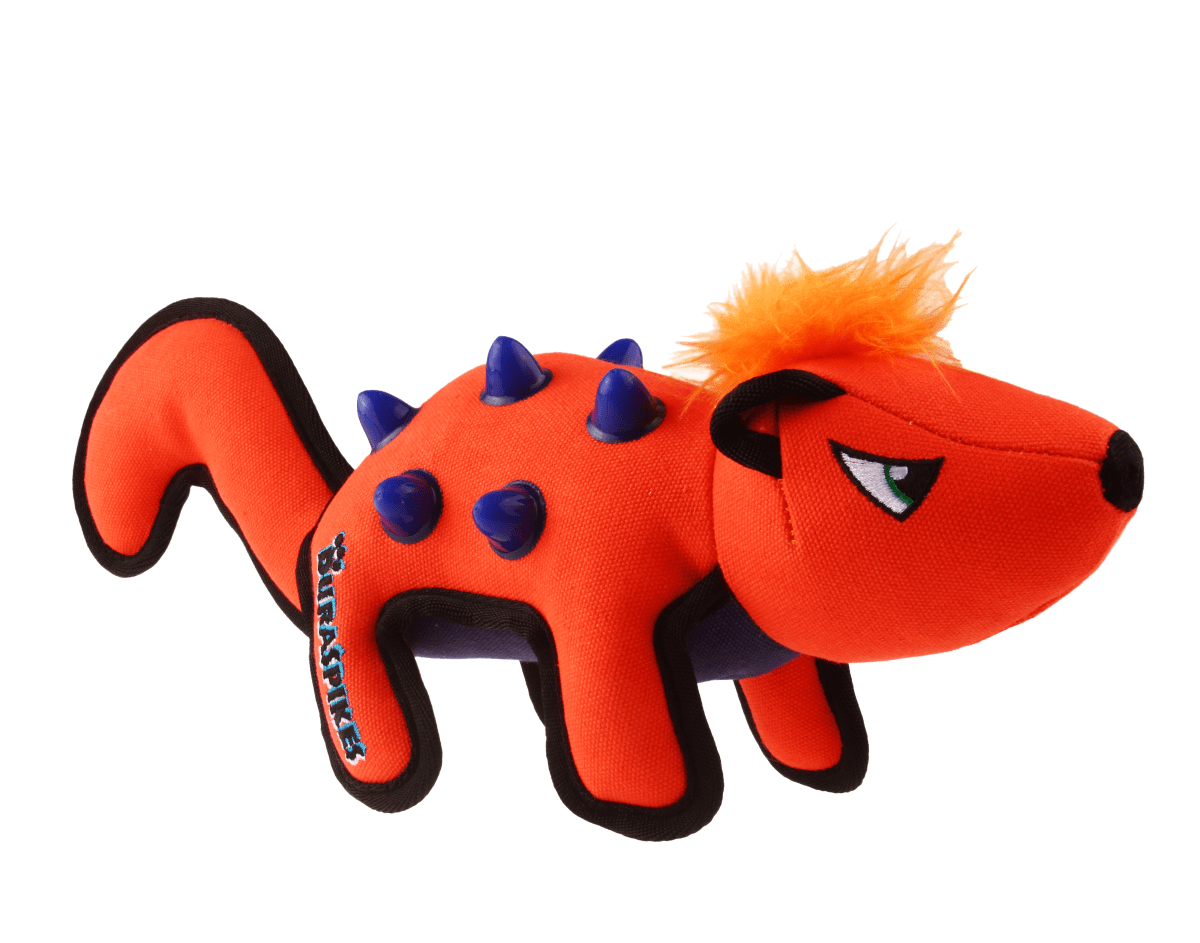 GIGWI DURASPIKES MAPACHE NARANJA2