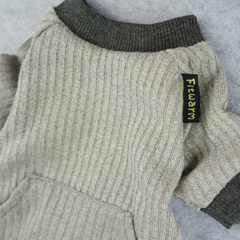 FITWARM PIJAMA DE PUNTO LIVIANO GRIS2