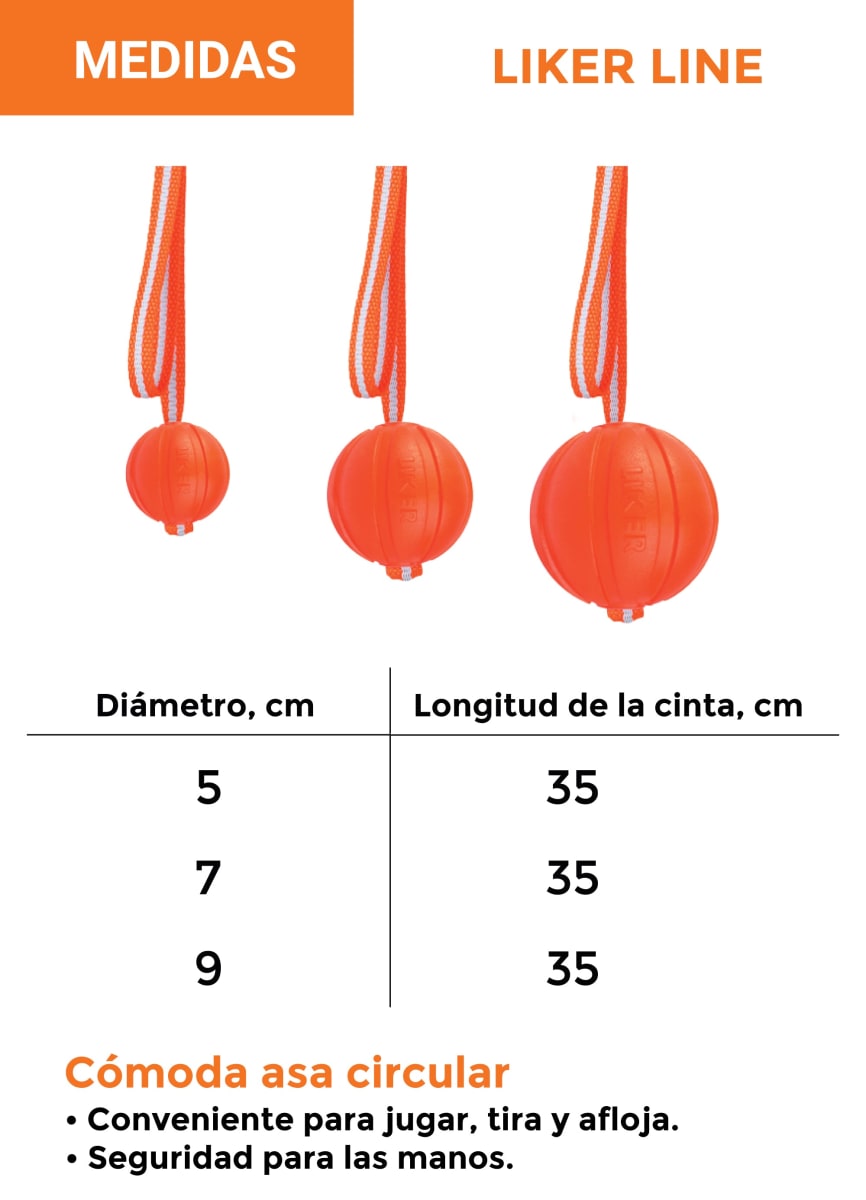 Liker Line Pelota con Cinta reflectiva7