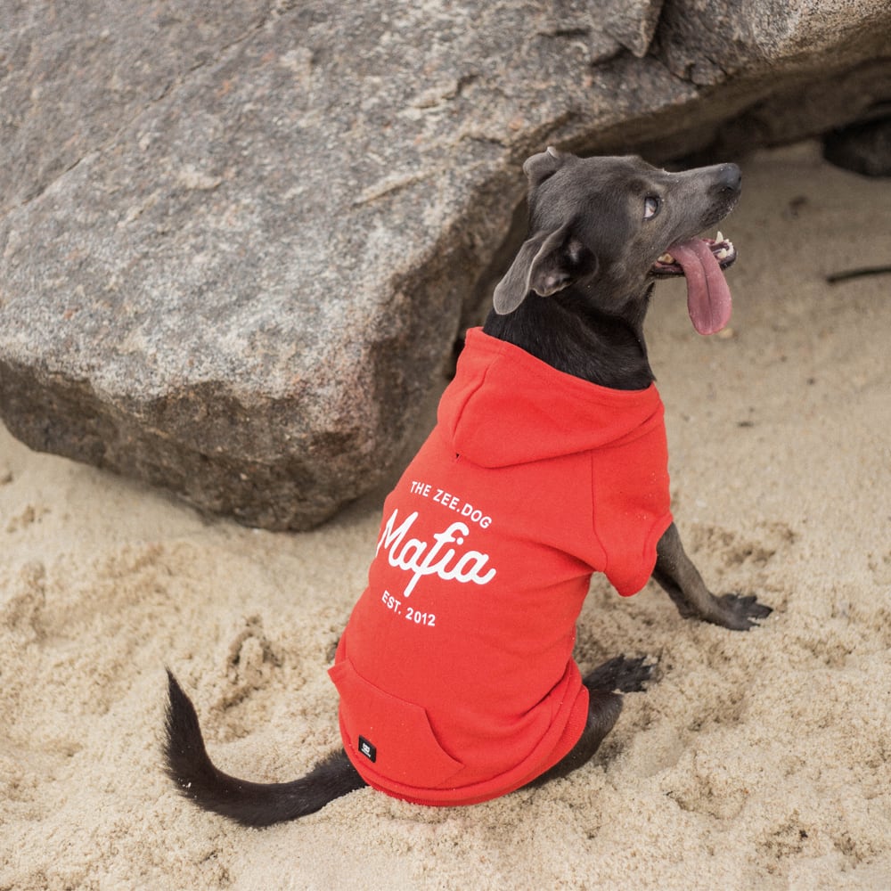 ZEEDOG HOODIE MAFIA ROJA2
